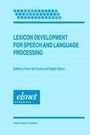 Cover: Lexicon Development for Speech and Language Processing - Kluwer Academic Publishers