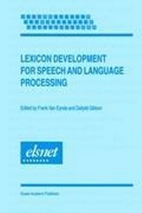Abbildung von: Lexicon Development for Speech and Language Processing - Kluwer Academic Publishers