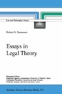 Cover: Essays in Legal Theory - Springer