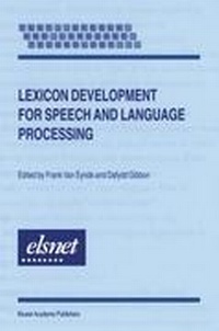Abbildung von: Lexicon Development for Speech and Language Processing - Springer