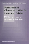 Cover: Performance Characterization in Computer Vision - Springer