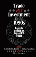 Cover: Trade and Investment in the 1990s - New York University Press