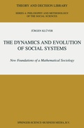 Cover: The Dynamics and Evolution of Social Systems - Springer