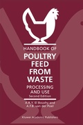 Cover: Handbook of Poultry Feed from Waste - Kluwer Academic Publishers