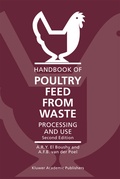 Cover: Handbook of Poultry Feed from Waste - Springer