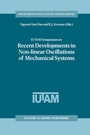 Cover: IUTAM Symposium on Recent Developments in Non-linear Oscillations of Mechanical Systems - Kluwer Academic Publishers