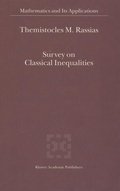 Cover: Survey on Classical Inequalities - Kluwer Academic Publishers
