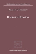 Cover: Dominated Operators - Kluwer Academic Publishers