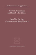 Cover: Non-Noetherian Commutative Ring Theory - Springer