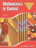 Cover: Mathematics in Context, Level 1 - Holt McDougal