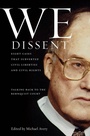 Cover: We Dissent - New York University Press