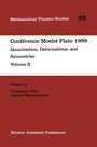 Cover: Conférence Moshé Flato 1999 - Kluwer Academic Publishers