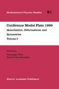 Enlarge image Cover: Conférence Moshé Flato 1999 - Springer