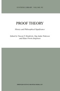 Cover: Proof Theory - Springer