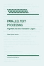 Cover: Parallel Text Processing - Springer