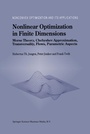 Cover: Nonlinear Optimization in Finite Dimensions - Kluwer Academic Publishers