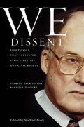 Cover: We Dissent - New York University Press