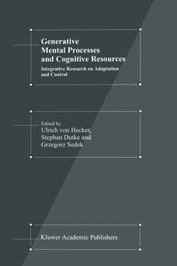 Enlarge image Cover: Generative Mental Processes and Cognitive Resources - Springer