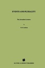 Cover: Events and Plurality - Kluwer Academic Publishers