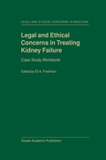 Cover: Legal and Ethical Concerns in Treating Kidney Failure - Springer