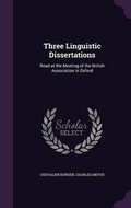 Cover: Three Linguistic Dissertations - Palala Press