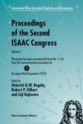 Cover: Proceedings of the Second ISAAC Congress - Kluwer Academic Publishers