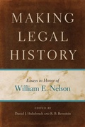 Cover: Making Legal History - New York University Press