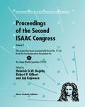 Cover: Proceedings of the Second ISAAC Congress - Springer