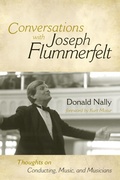 Cover: Conversations with Joseph Flummerfelt - Scarecrow Press