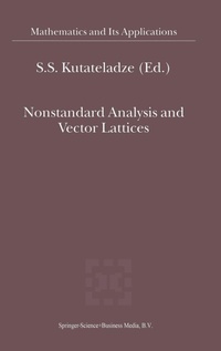 Abbildung von: Nonstandard Analysis and Vector Lattices - Kluwer Academic Publishers