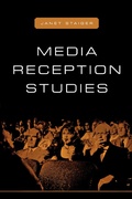 Cover: Media Reception Studies - New York University Press