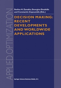 Abbildung von: Decision Making: Recent Developments and Worldwide Applications - Kluwer Academic Publishers