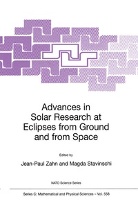 Abbildung von: Advances in Solar Research at Eclipses from Ground and from Space - Kluwer Academic Publishers
