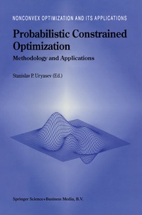 Abbildung von: Probabilistic Constrained Optimization - Springer