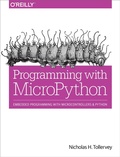 Cover: Programming with MicroPython - O'Reilly