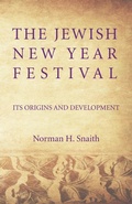 Cover: The Jewish New Year Festival - Wipf & Stock Publishers