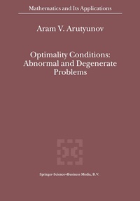 Abbildung von: Optimality Conditions: Abnormal and Degenerate Problems - Springer