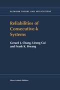 Cover: Reliabilities of Consecutive-k Systems - Kluwer Academic Publishers