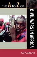 Cover: The A to Z of Civil Wars in Africa - Scarecrow Press