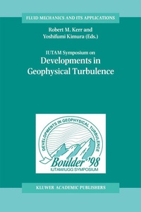 Enlarge image Cover: IUTAM Symposium on Developments in Geophysical Turbulence - Springer