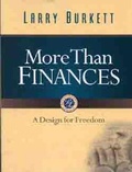 Cover: More Than Finances - Moody Publishers