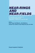Cover: Near-Rings and Near-Fields - Springer