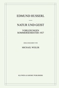 Cover: Natur und Geist - Springer