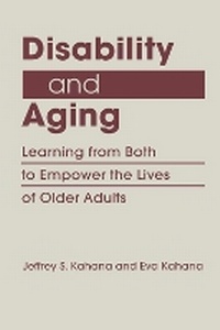 Enlarge image Cover: Disability and Aging - Lynne Rienner Publishers Inc