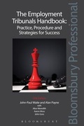Cover: The Employment Tribunals Handbook: Practice, Procedure and Strategies for Success - Bloomsbury Professional
