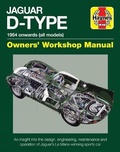 Cover: Jaguar D-Type Owners' Workshop Manual - J H Haynes & Co Ltd