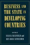 Cover: Business and the State in Developing Countries - Cornell University Press