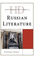 Cover: Historical Dictionary of Russian Literature - Scarecrow Press