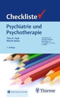 Cover: Checkliste Psychiatrie und Psychotherapie - Thieme
