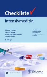 Abbildung von: Checkliste Intensivmedizin - Thieme